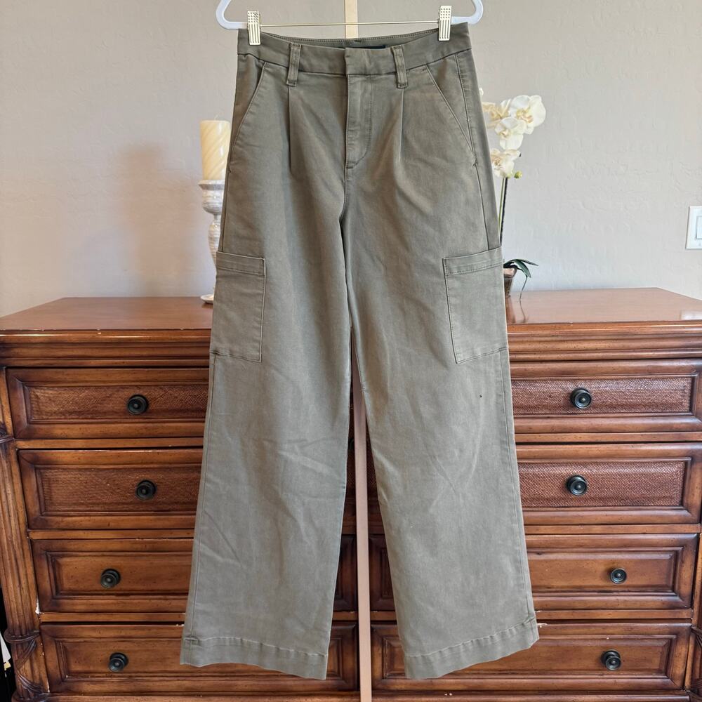 Joe’s Jeans The Petra High Rise Wide Leg Cargo Pants 27 - Picture 3 of 13